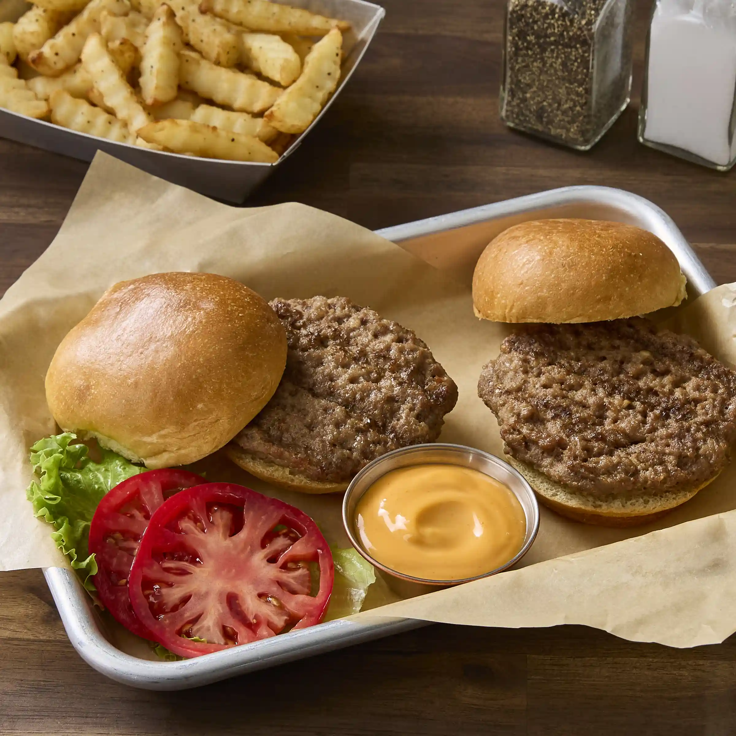 AdvancePierre™ Fully Cooked Flamebroiled Beef Patties, 2.0 oz. https://images.salsify.com/image/upload/s--wj0iSdb3--/q_25/e2p7hrta8xobshawvfuy.webp