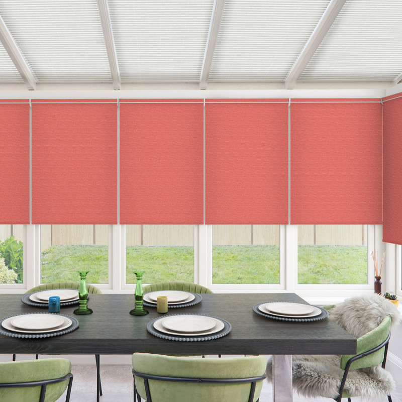 Hattie Poppy Roller Blind