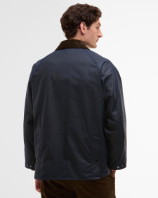 Paul Smith loves Barbour Oversized Bedale Waxed Jacket Night Sky
