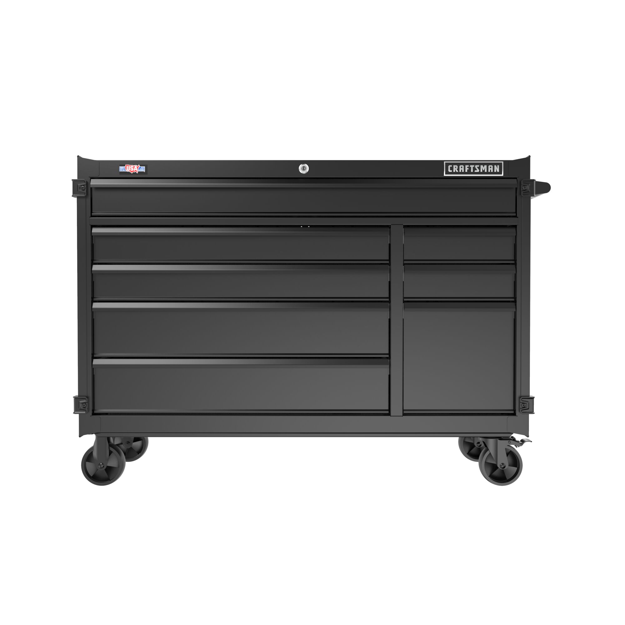 CRAFTSMAN 52-inch Wide 8-Drawer Rolling Tool Cabinet