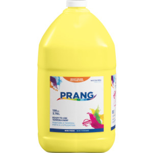 Ready-to-Use Tempera Paint, Yellow, 1 Gal