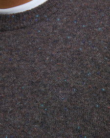 Tainsbury Crew Neck Jumper Dark Oak