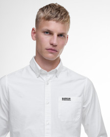 Kinetic Tailored Long-Sleeved Shirt Classic White