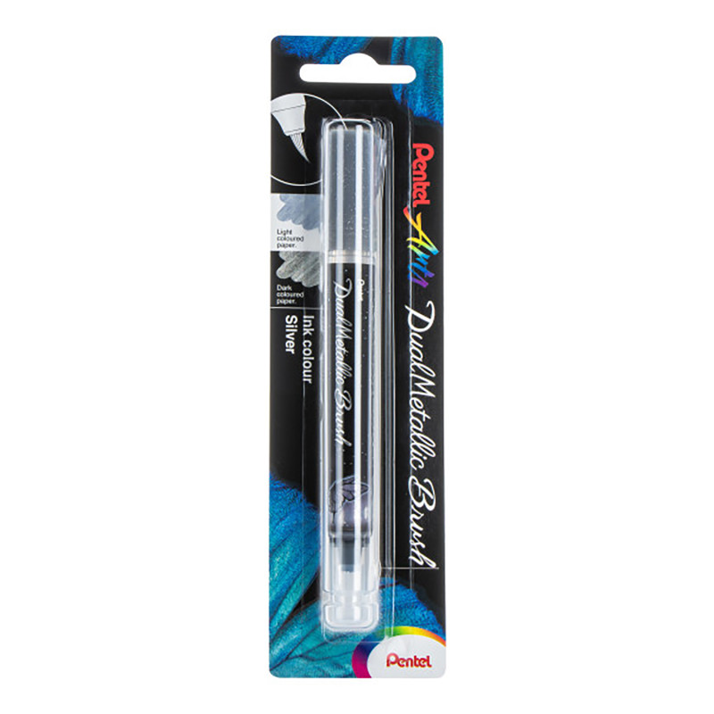 DualMetallic Brush, Silver Ink