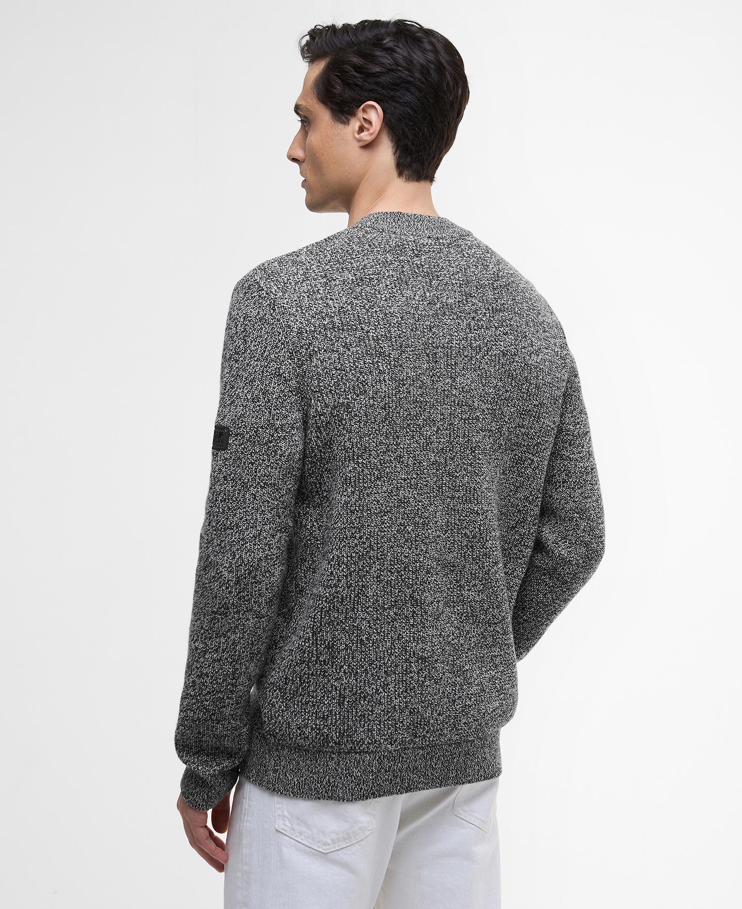 Declan Yarn Twist Crew Neck Jumper image number 2