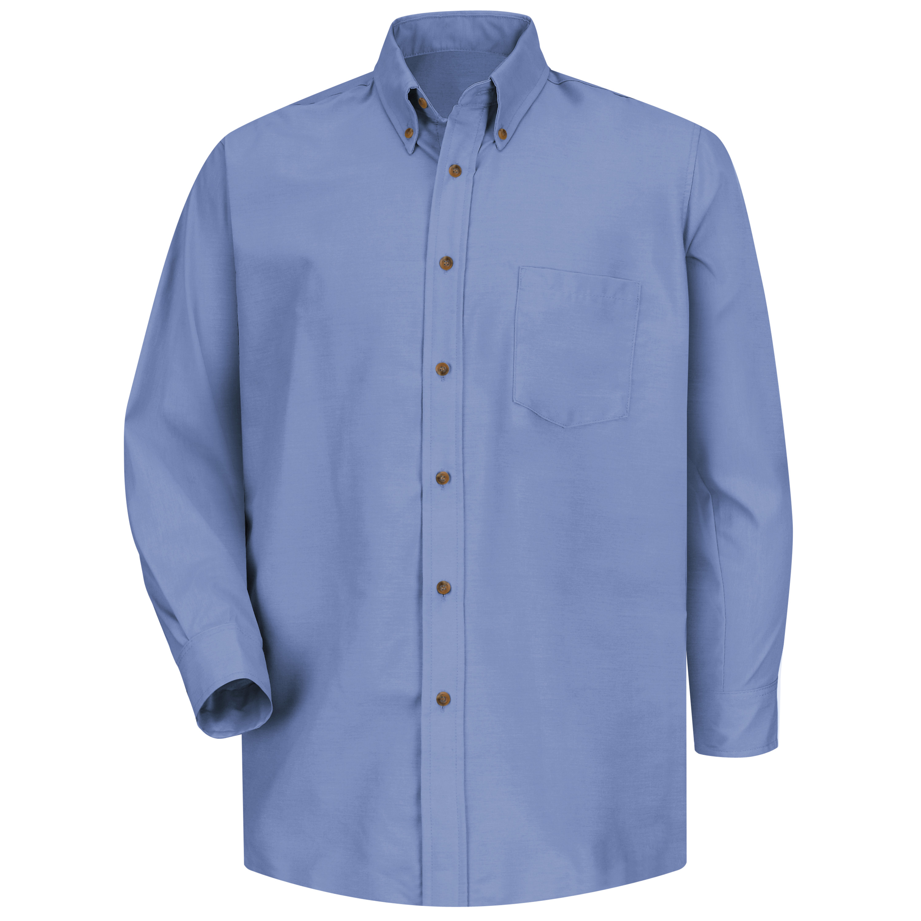 Camisa de vestir de popelina de manga larga Red Kap para hombre - Imagen 11 de 28