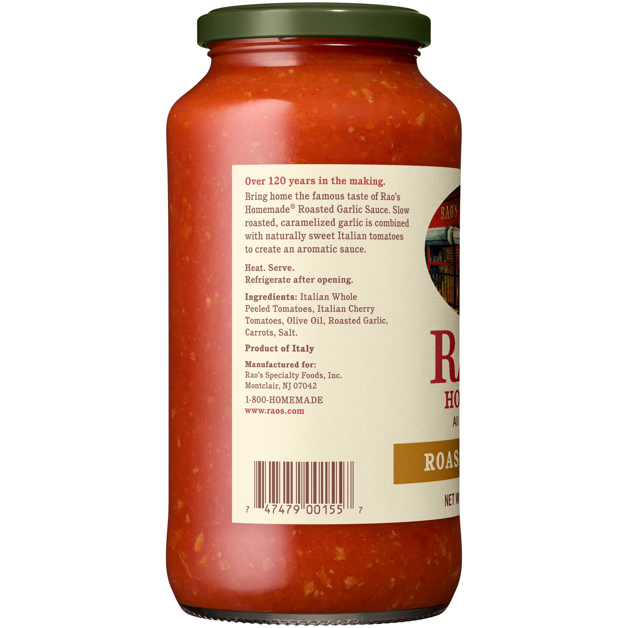 Roasted Garlic Sauce, 24 oz - Left Image