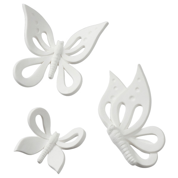Butterflies Assortment Gum Paste Layon