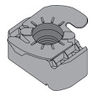 POWER-STRUT&reg; Top Retainer Nut, 3/8 to 16 in. Thread, Electrogalvanized, Stainless Steel