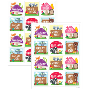 Woodland Friends Rewards Stickers, 2 Packs