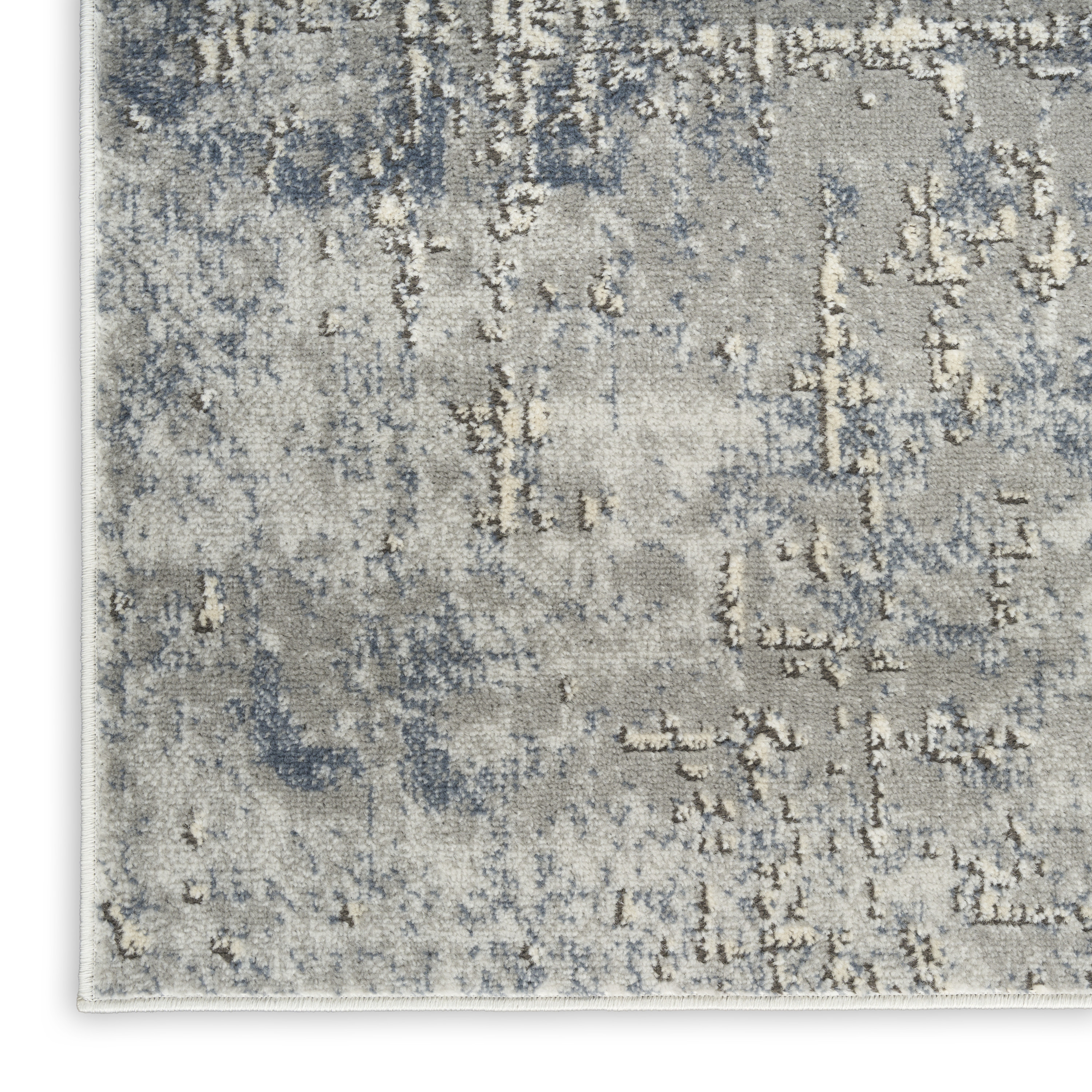 Nourison Quarry 6' x 9' Dark Grey Modern Indoor Rug