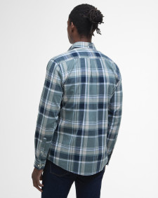 Kidd Tailored Long-Sleeved Shirt Vintage Teal