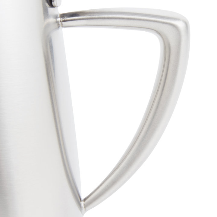 9-ounce Triennium™ stainless steel covered creamer in satin finish