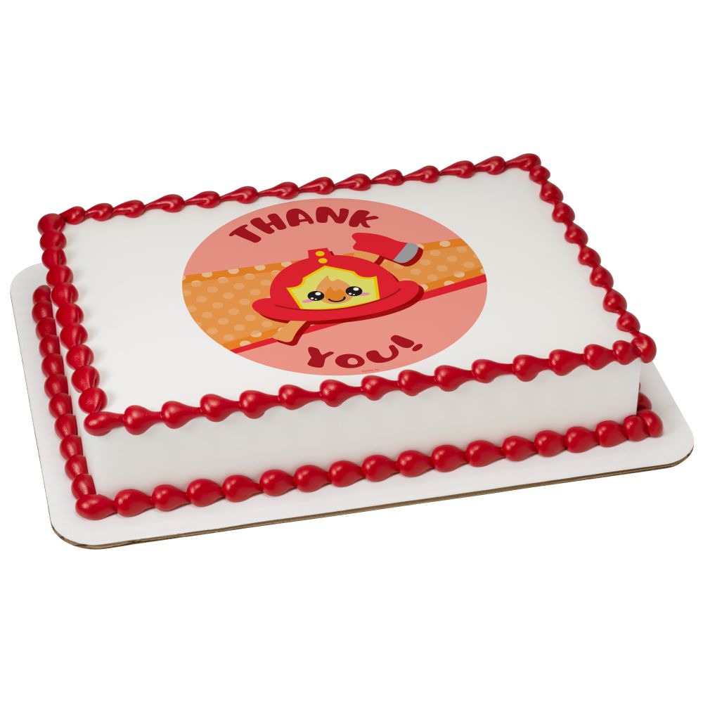Image Cake Thank You Fire