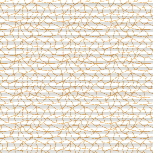 Darwin Ochre Pleated blind