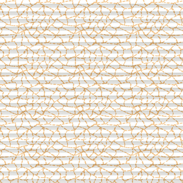 Darwin Ochre Pleated blind