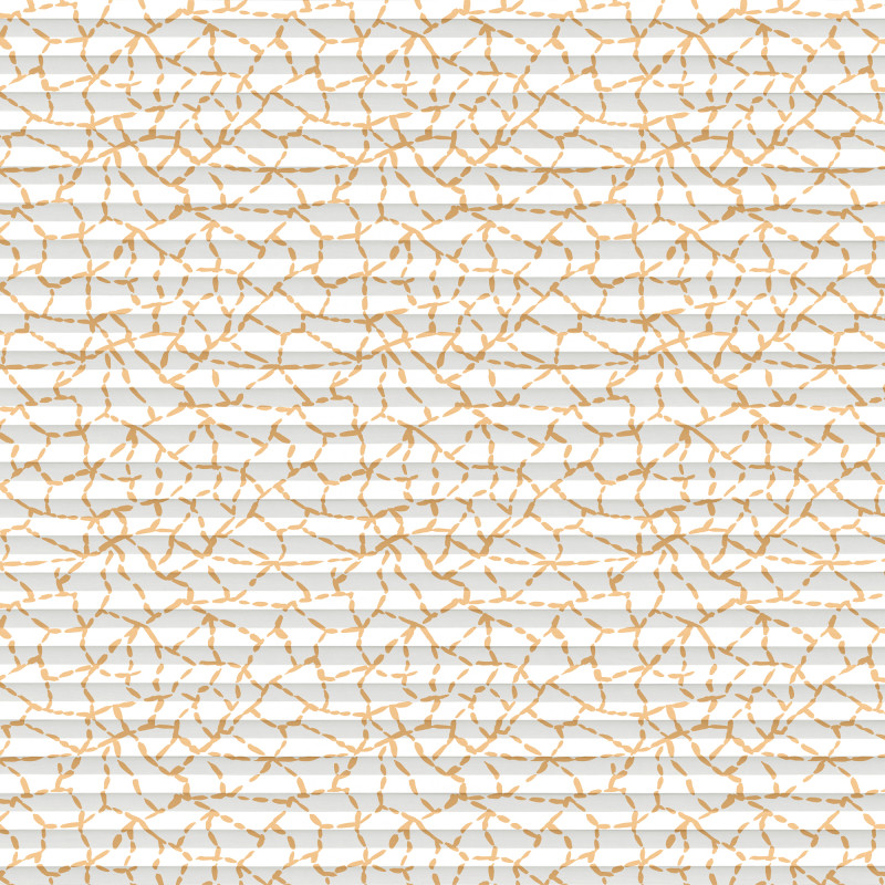 Darwin Ochre Pleated blind