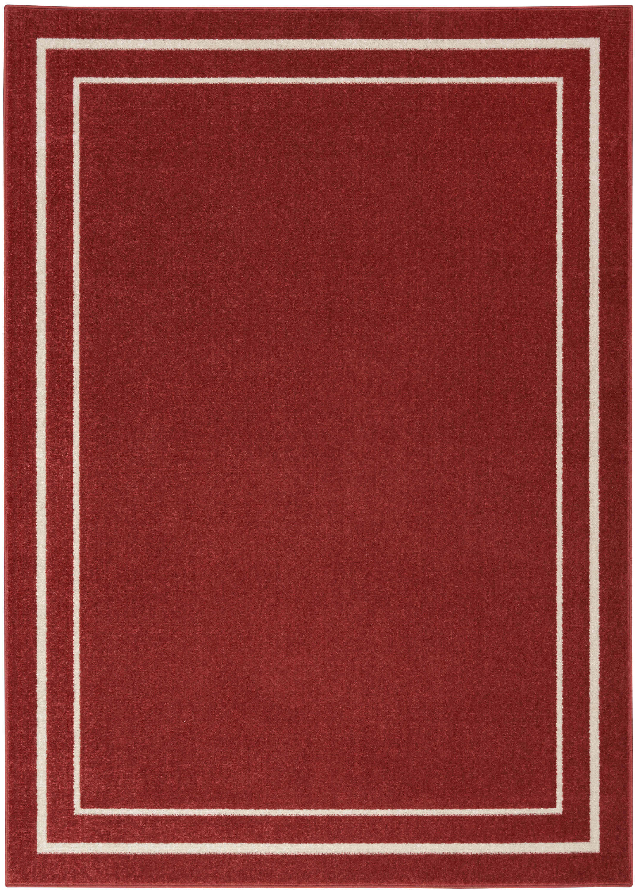 Nourison Nourison Essentials 5' x 7' Brick Ivory Contemporary Rug