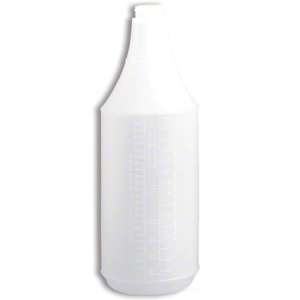Tolco Corporation, Embossed Scale Round Bottle, 32 oz, Natural HDPE, Clear