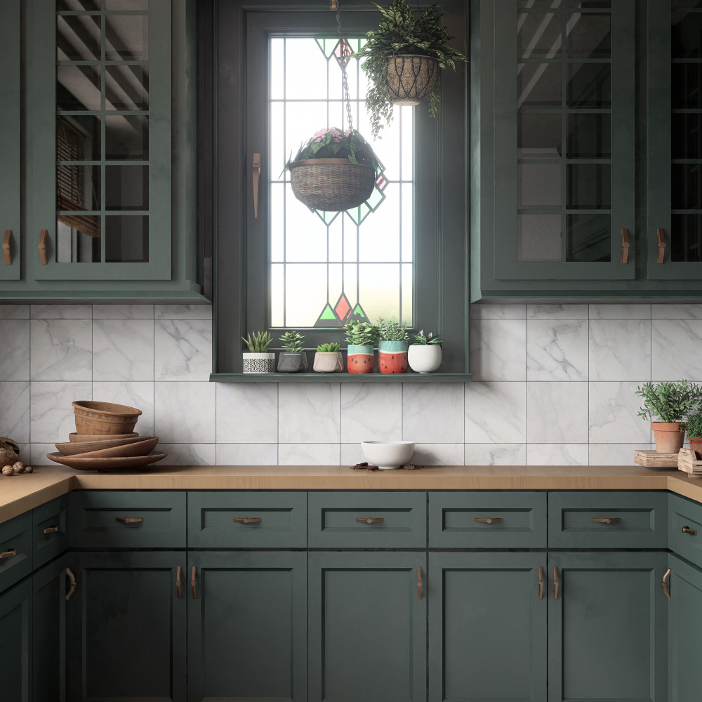 Sample – Versailles Carrara Porcelain Floor and Wall Tile