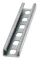 B52 Series Strut Channel Steel 12 ga 9/16 x 1-1/8 in. Slotted Holes Yellow Zinc Chromate 12 ft. L 13/16 H x 1-5/8 W in.
