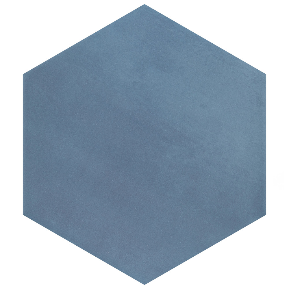 Horizon Hex Azul 7-3/4 in. x 9 in. Porcelain Floor and Wall Tile
