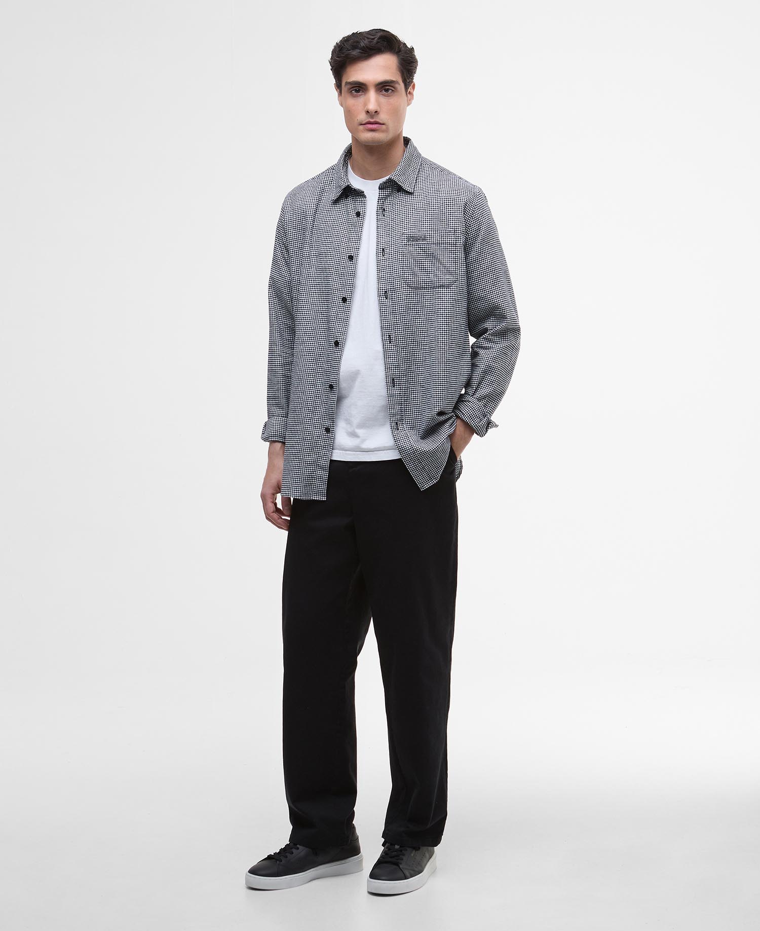 Watson Houndstooth Long-Sleeved Shirt image number 1