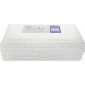 Caja de utilidad multiusos transparente