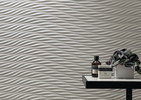 3D Wall Twist White 16x32 Matte