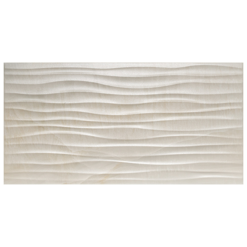 Dubai Deco Pearl 12-1/2 in. x 24-1/2 in. Porcelain Wall Tile