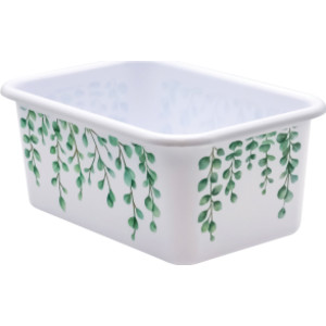 Eucalyptus Small Plastic Storage Bin