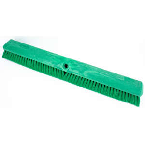 Carlisle, Sparta®, 24in, Color Coded Omni Sweep Floor Sweep, Polyester Bristles, Green