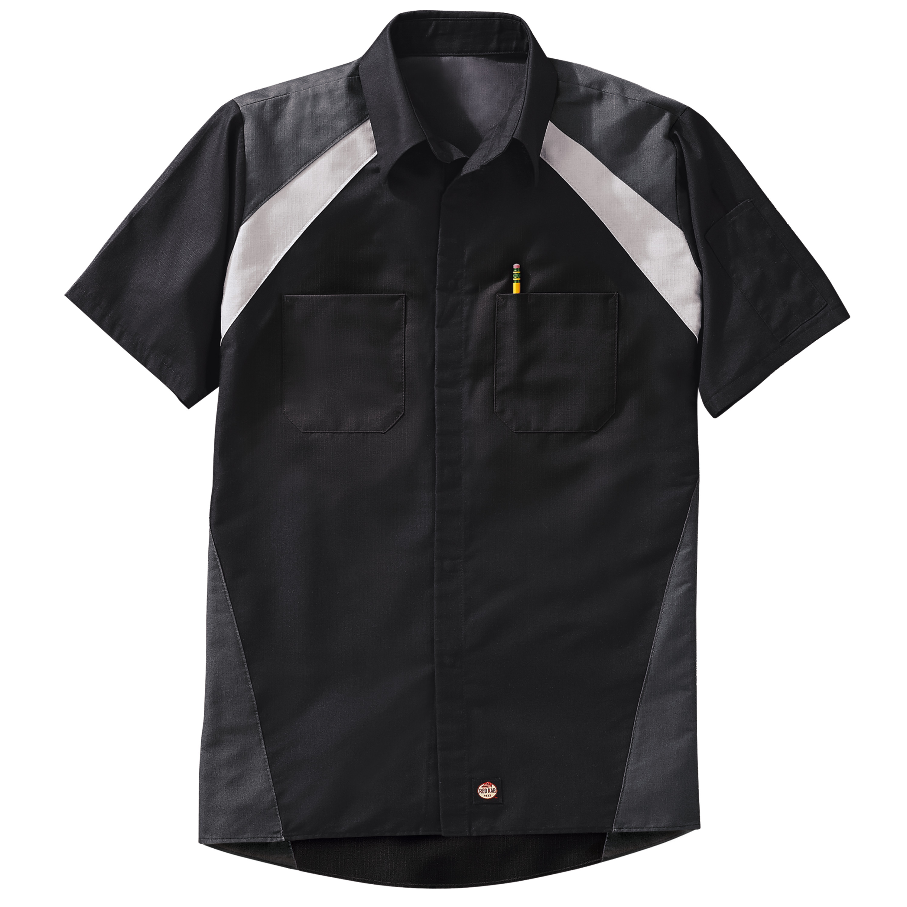 Camisa de tienda tricolor de manga corta Red Kap para hombre - Imagen 11 de 16