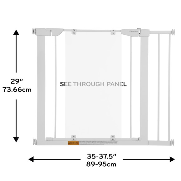 Easy Walk-Thru Clear Gate Specifications