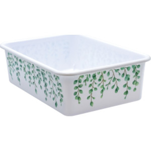 Eucalyptus Large Plastic Storage Bin