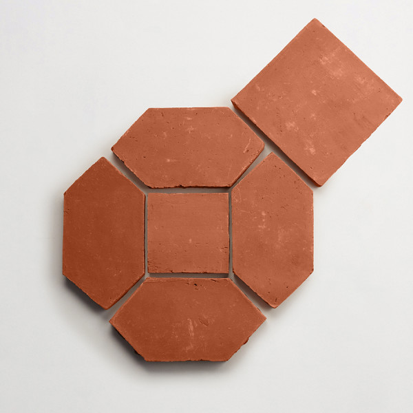 belgian reproduction | flemish red | terracotta | ardennes mosaic (bundle)