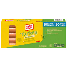 Oscar Mayer Turkey Uncured Franks 46% Less Fat, 30 ct Box