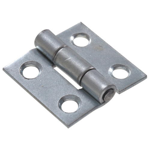 Hardware Essentials Brass Light Narrow Door Hinges and Fixed Pin 1