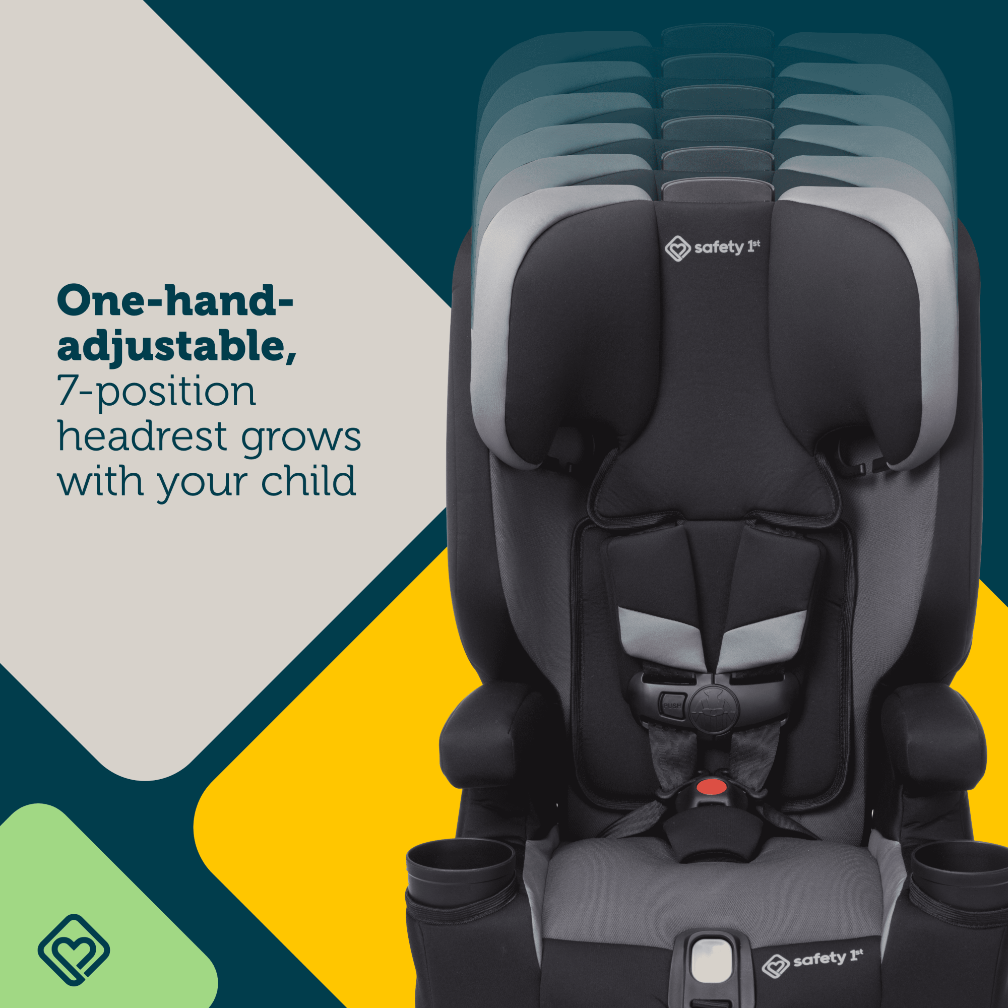 Asiento elevador 3 en 1 Safety 1st Boost-and-Go Essential - Imagen 5 de 15