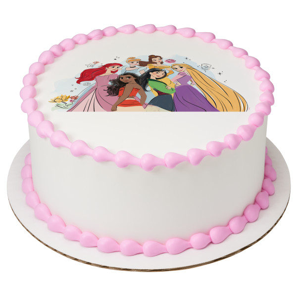 Disney Princess Together PhotoCake® Edible Image®