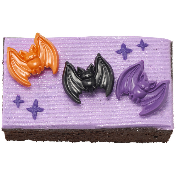 Spooky Bat Cupcake Rings