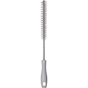 Carlisle, Sparta Spectrum, 1in, Valve & Fitting Straight Brush 15" Long/1" D - White, Galvanized Wire Bristles, White