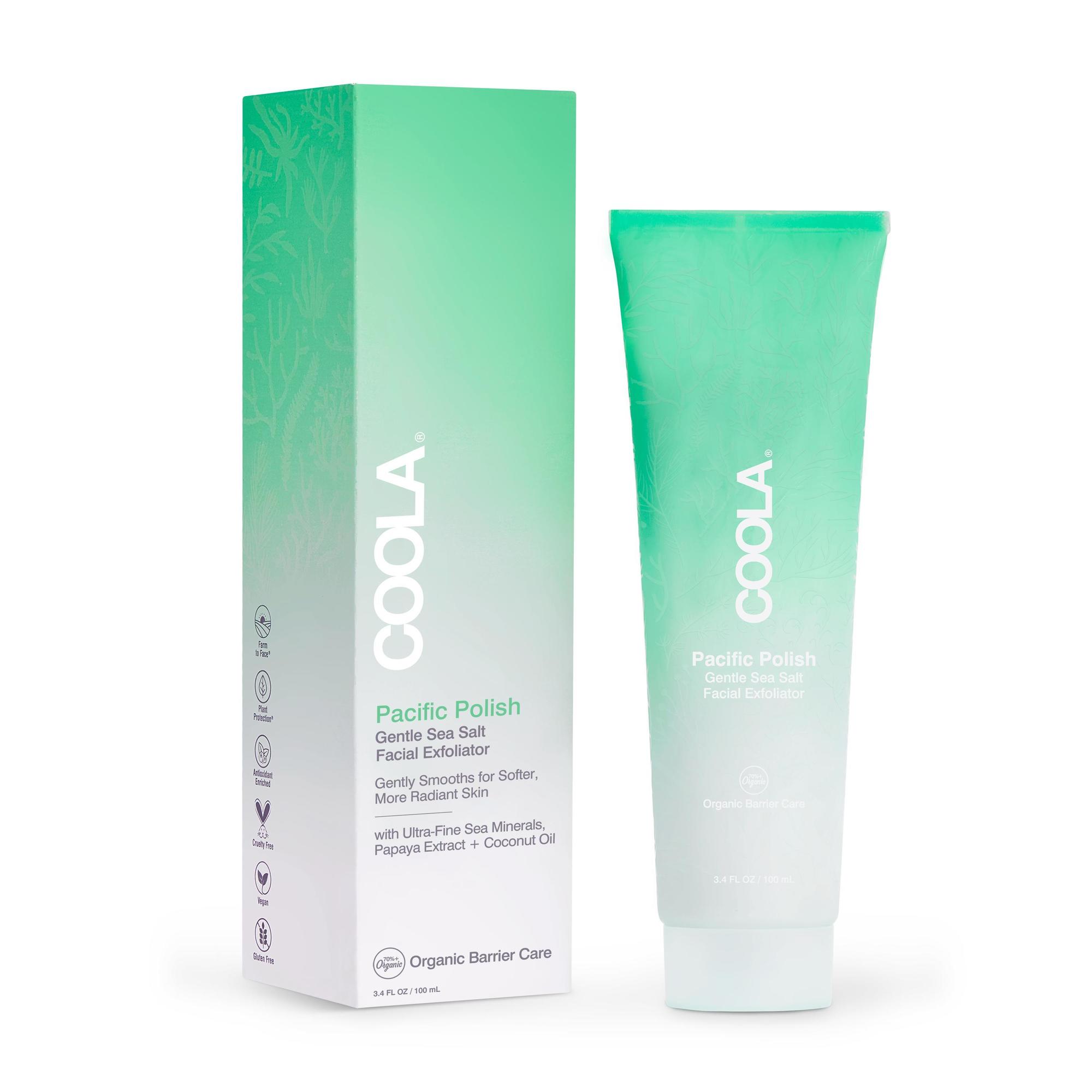 COOLA LLC EXFOLIATOR, FACL PACIFIC POLISH GENTLE SEA SALT 3.4OZ (24/CS