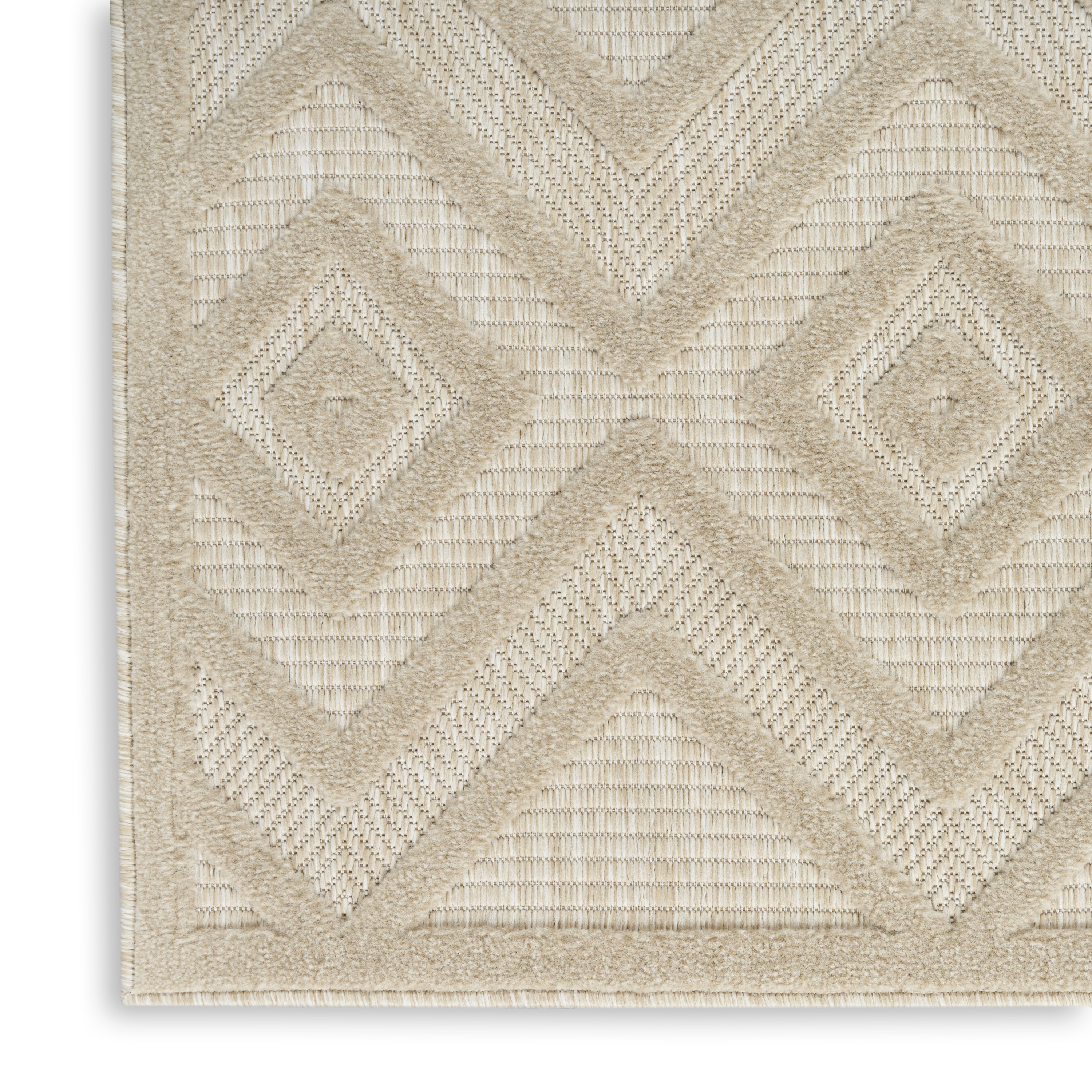 Nourison Versatile 9' x 12' Cream Modern Rug