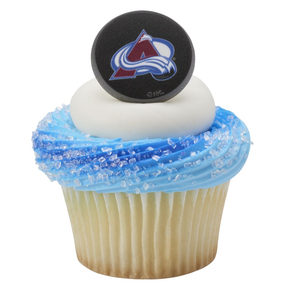 Image Cake NHL® Team Puck Colorado Avalanche®