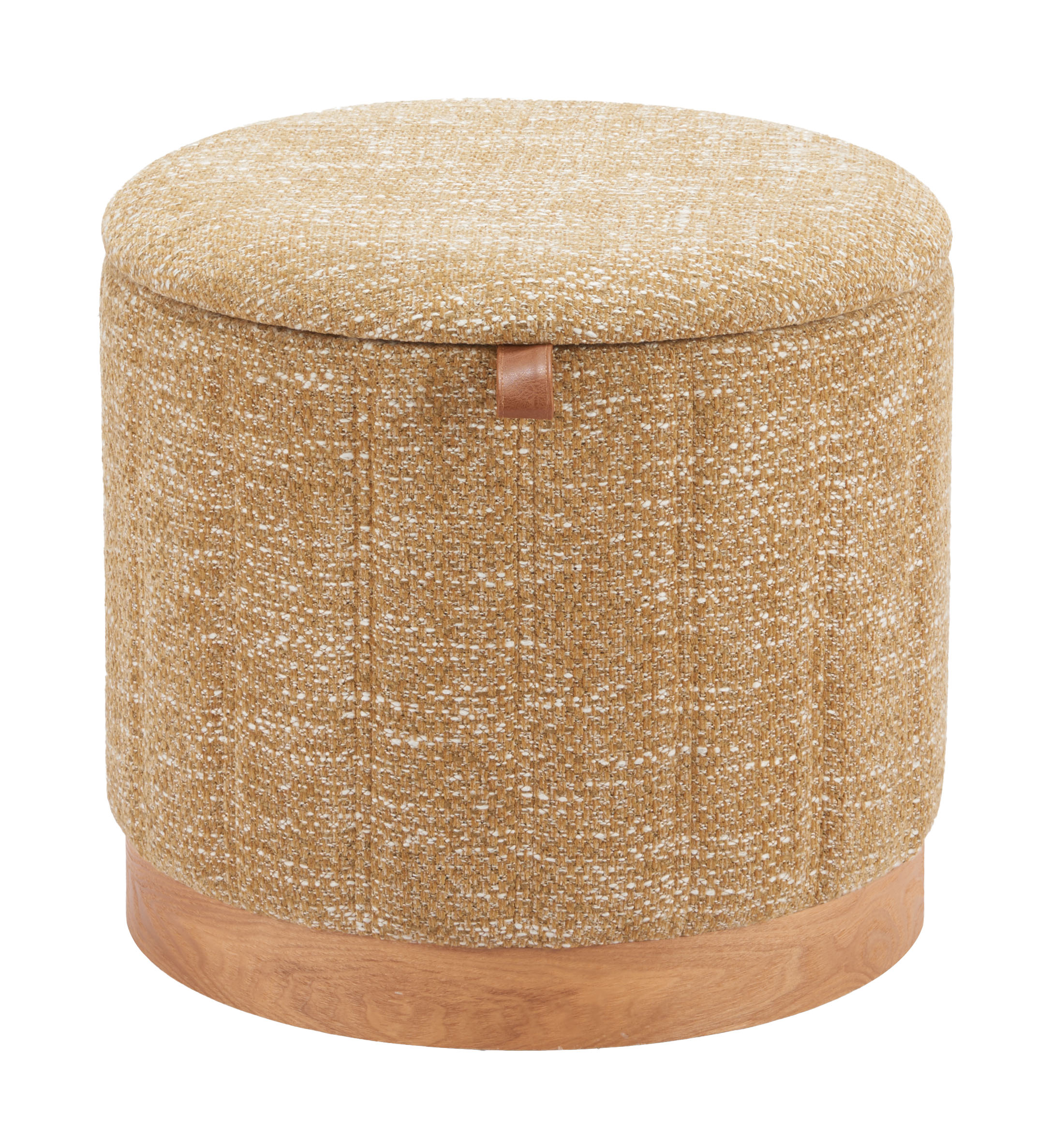 Fije Storage Ottoman Oat Yellow product image