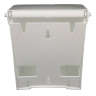 Impact, Plastic Sanitary Napkin Receptacle, White