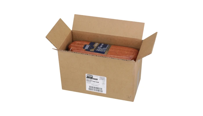 Wright® Brand Healthy Trim® Reduced Sodium Smoked Ham, 2 Count_image_4
