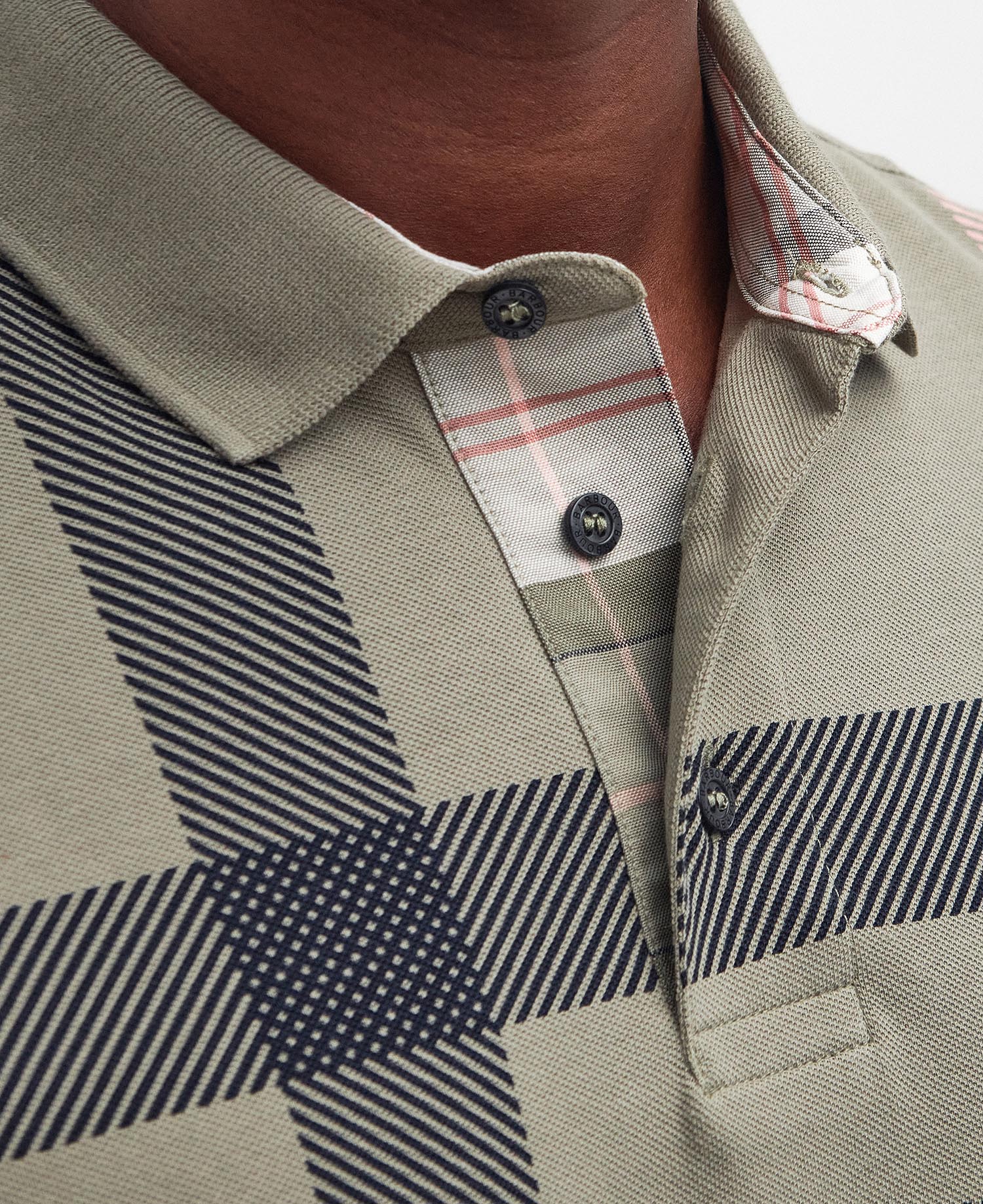 Blaine Tartan Short-Sleeved Polo Shirt image number 4