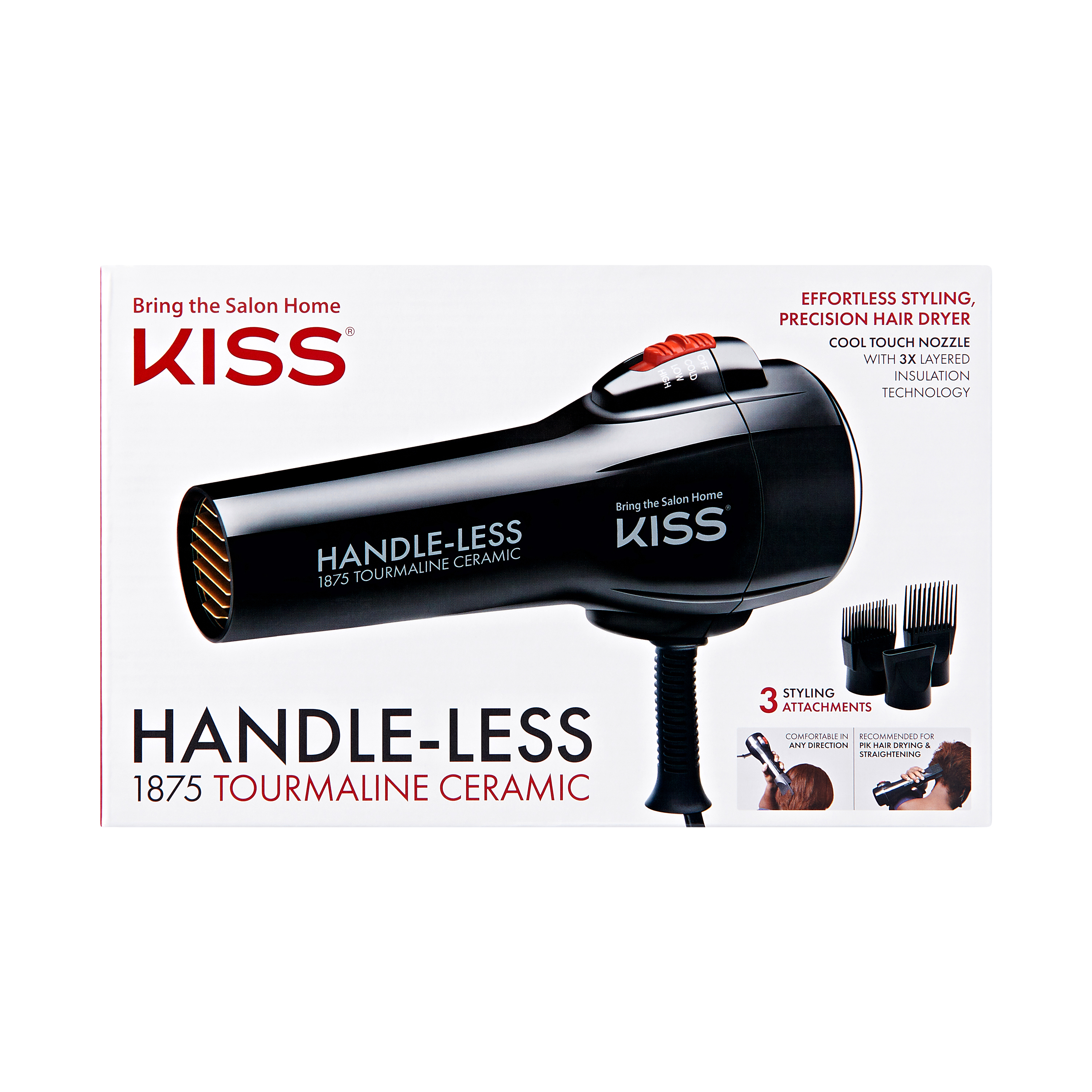 Tourmaline | 1875W | Handle-Less Ceramic Hair Dryer